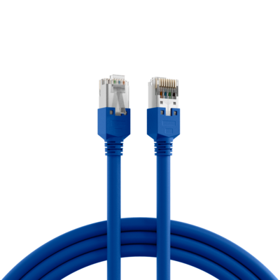 RJ45 Patchkabel Cat.5e S/UTP PVC -- Dätwyler 5502 TM11 blau 1,5m, K8704.1,5 (Produktbild 1)