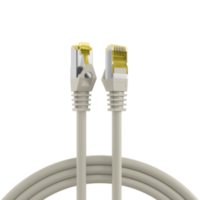 RJ45 Patchkabel Cat.6A S/FTP LSZH -- Cat.7 Rohkabel grau 15m, MK7001.15G (Produktbild 1)