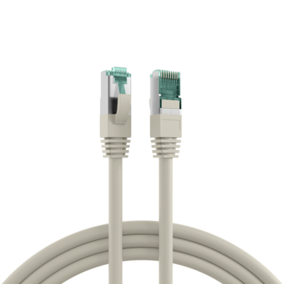 RJ45 Patchkabel Cat.6A S/FTP LSZH -- grau 10m, MK6001.10G (Produktbild 1)