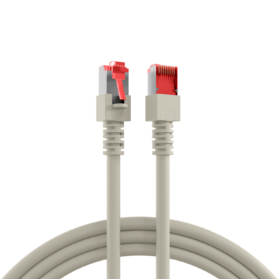 RJ45 Patchkabel Cat.6 S/FTP LSZH -- grau 5m, K5510.5 (Produktbild 1)