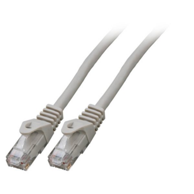 RJ45 Patchkabel Cat.6 U/UTP LSZH -- CCA grau 25m, K8104GR.25 (Produktbild 1)