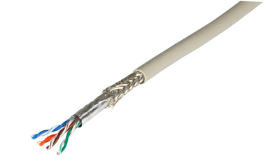 SF/UTP 4x2xAWG26/7 Patchkabel Cat.5e -- 350MHz, UL E188630, 99956.1 (Produktbild 1)