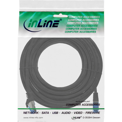 InLine® Patchkabel, Cat.6A, S/FTP, TPE (LSZH), CCA, schwarz, 10m (Produktbild 3)