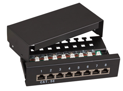 Mini-Patchpanel STP 12xRJ45 Cat.6, 10