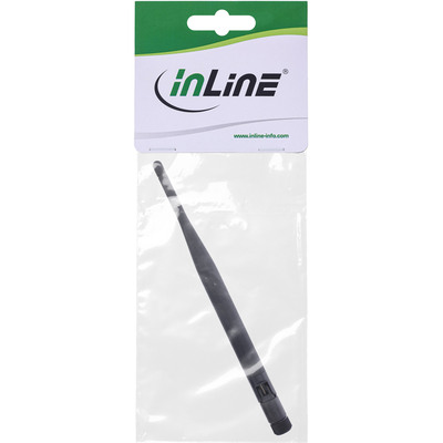 InLine® WLAN Gummi Antenne, für AP und Router, R-SMA, 5dBi (Produktbild 6)