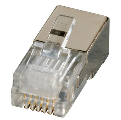 Modular-Stecker RJ12 STP, E-MO 6/6 G,  -- VPE 100, 37500.1-100 (Produktbild 1)