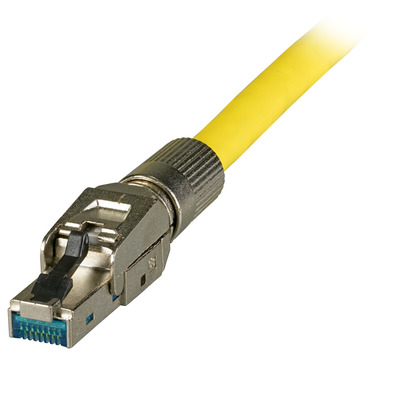 Feldkonfektionierbarer Stecker,RJ45 -- Cat.8 Class 1 AWG22 - 27, Zinkdruckguß, 88035.2 (Produktbild 1)