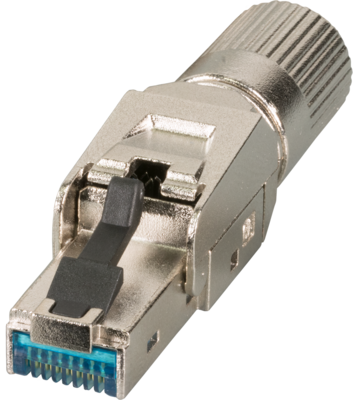 RJ45 Premium Stecker STP, Cat.6A/ClassEA -- feldkonfektionierbar, vollmetall, 88035P8.1 (Produktbild 1)