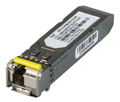 SFP 100/1000Mbps Dual Rate,WDM, LC -- 10km, TX1550/RX1310nm, 0° to 70°C, SFP-31W2B-SM10-DR (Produktbild 1)