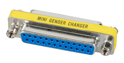 Mini Gender Changer, DSub 25, Bu.-Bu. --, EB415 (Produktbild 1)