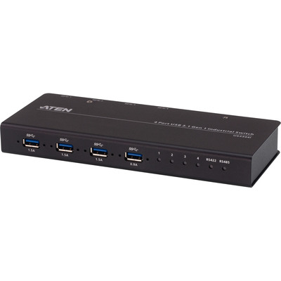 ATEN US3344I  4x4 USB 3.2 Gen.1 Switch, Industrie-Umschalter (Produktbild 2)