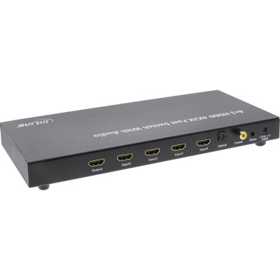 InLine® HDMI 4K2K Switch, 4-fach, mit Audio (Produktbild 2)