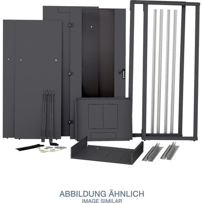 Triton RZA-15-A66-BAX-N1 19 Standschrank, zerlegbar, 15HE/600x600, schwarz  (Produktbild 5)