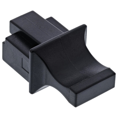 InLine® Staubschutz, für RJ45 Buchse, schwarz 100er Pack (Produktbild 2)