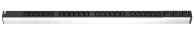 PDU Vertikal 24xC13 4xC19 2xLS16A 400V -- 16A , Zultg. 3 m H05VV-F 5G 2,5 mm², 691781.1 (Produktbild 1)