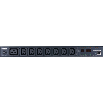 ATEN PE6216G eco PDU 0HE, 16A, 14x C13, 2x C19, Schaltfunktion, Messfunktion (Produktbild 3)