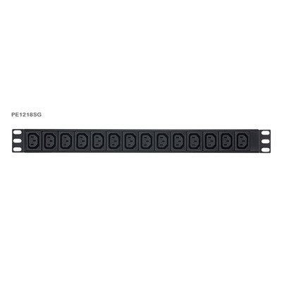 ATEN PE1218SG Basic PDU 19 1HE, 16A, 18x C13, Messfunktion (Produktbild 2)