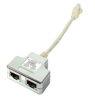 T-Adapter 2 x ISDN für Cablesharing --, K5124.015 (Produktbild 1)