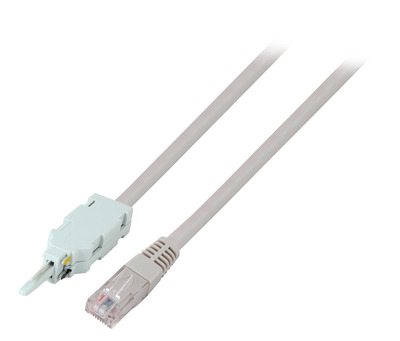 Patchkabel RJ45-LSA 1DA 2-pol. Belegung: -- a/b-4/5, 1,0 m, 46130.1 (Produktbild 1)