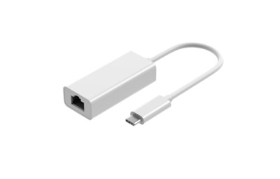 USB 3.2 GigaBit Netzwerk Adapter, ,Typ-C -- Stecker - RJ45 Buchse, 0.15m, EBUSBC-RJ45-1000MBIT (Produktbild 1)