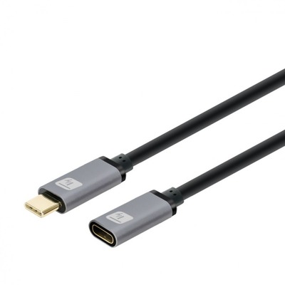 USB-C-Kabel-M/F-3.2-GEN.2-1-m --, ICOC-MUSB322-CMF-010 (Produktbild 1)