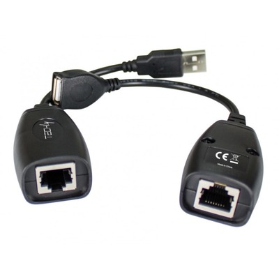 USB1.1 Extender über RJ45 max. 50m --, IUSB-EXTENDTY5 (Produktbild 1)