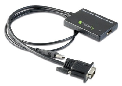 SVGA und Audio zu HDMI Konverter --, IDATA-HDMI-VGA3 (Produktbild 1)