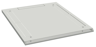 Zusätzliches Dach H=40 mm, 800x800 mm -- RAL9005, für Schrankserie PRO, PRO-DCH88B.TS (Produktbild 1)