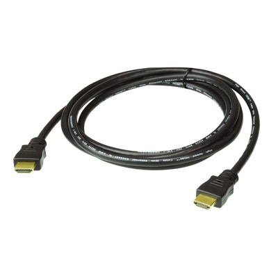 ATEN 2L-7D02H-1 HDMI Kabel, HDMI-High Speed mit Ethernet, 2m (Produktbild 1)