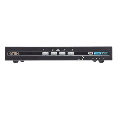 ATEN CS1184DP4 4-Port KVM Secure Switch mit USB 4K DisplayPort PSD PP v4.0-kon