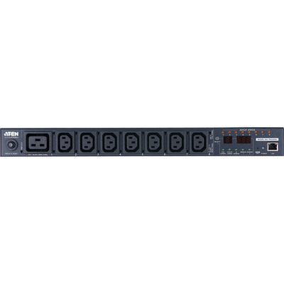 ATEN PE8208G eco PDU 19 1HE, 16A, 7xC13, 1x C19, Schaltfunktion, Messfunktion (Produktbild 1)