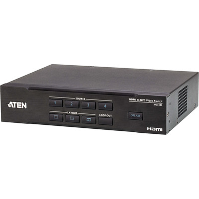 ATEN UC3430 CAMLIVE™ PRO 4K 4-Input HDMI zu USB Video Switcher