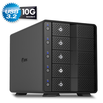 FANTEC MB-X5U31H Storagegehäuse 5x 3,5/2,5 HDD/SSD USB 3.2