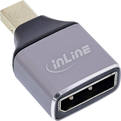 InLine® DisplayPort 1.4 Adapter, DisplayPort Buchse / Mini Displayport Stecker, (Produktbild 1)