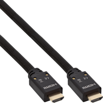 InLine® HDMI Aktiv-Kabel, HDMI-High Speed mit Ethernet, 4K2K, ST/ST, 15m