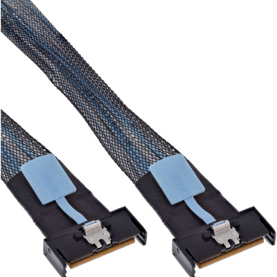 InLine® MCIO Kabel, MCIO x8 Stecker zu MCIO x8 Stecker, 0,75m InLine® MCIO Kabel, MCIO x8 Stecker zu MCIO x8 Stecker, 0,75m