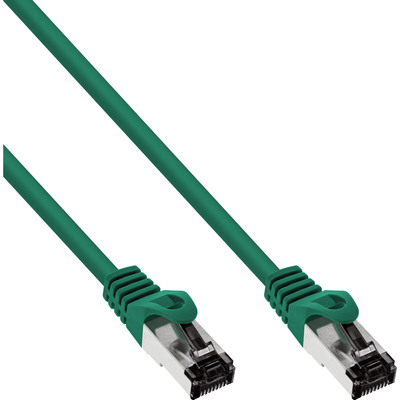 InLine® Patchkabel, S/FTP (PiMf), Cat.8.1, 2000MHz, halogenfrei, grün, 7,5m (Produktbild 1)