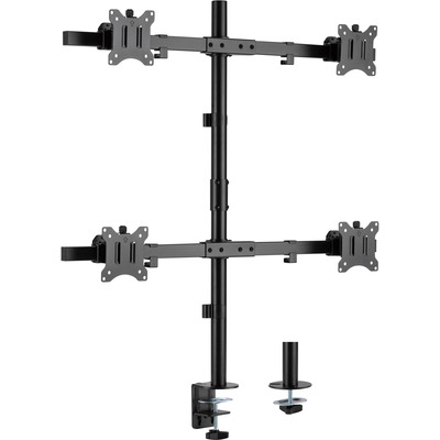 InLine® Tischhalterung, für 4x LCD-/LED-Display bis 81cm (32), max. 9kg