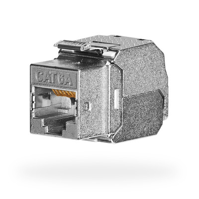 RJ45 Keystone STP, Cat.6A, 500MHz, zertifiziert --