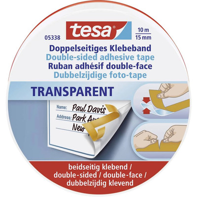 tesa® Doppelband, 10m x 15mm