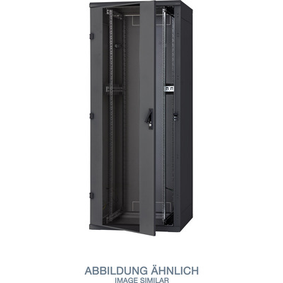 Triton RZA-15-A61-BAX-N1 19 Standschrank, zerlegbar, 15HE/600x1000, schwarz (Produktbild 1)