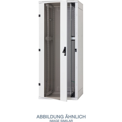 Triton RZA-15-A61-CAX-N1 19 Standschrank, zerlegbar, 15HE/600x1000, grau (Produktbild 1)