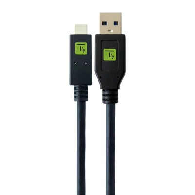USB-Kabel-3.1.-AM/USBCM-0,5m-schwarz -- 