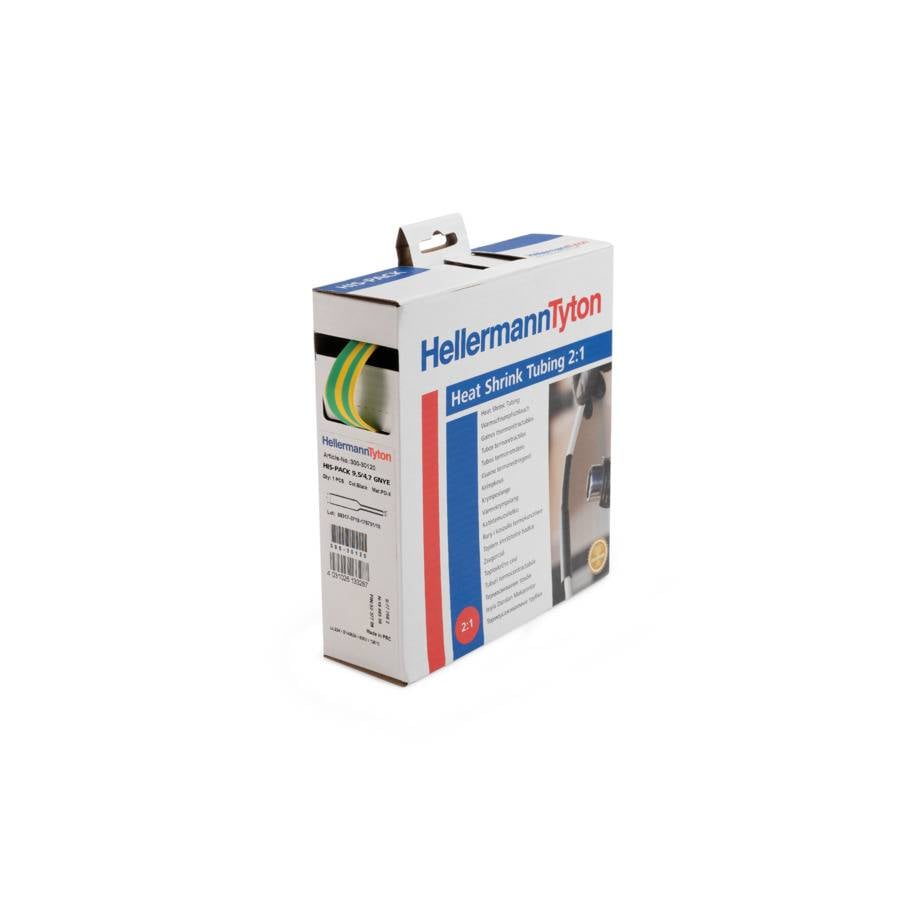 Hellermann HIS-PACK-25.4/12.7-PO-X-BK 5m Warmschrumpfschlauch 2:1 300-32540