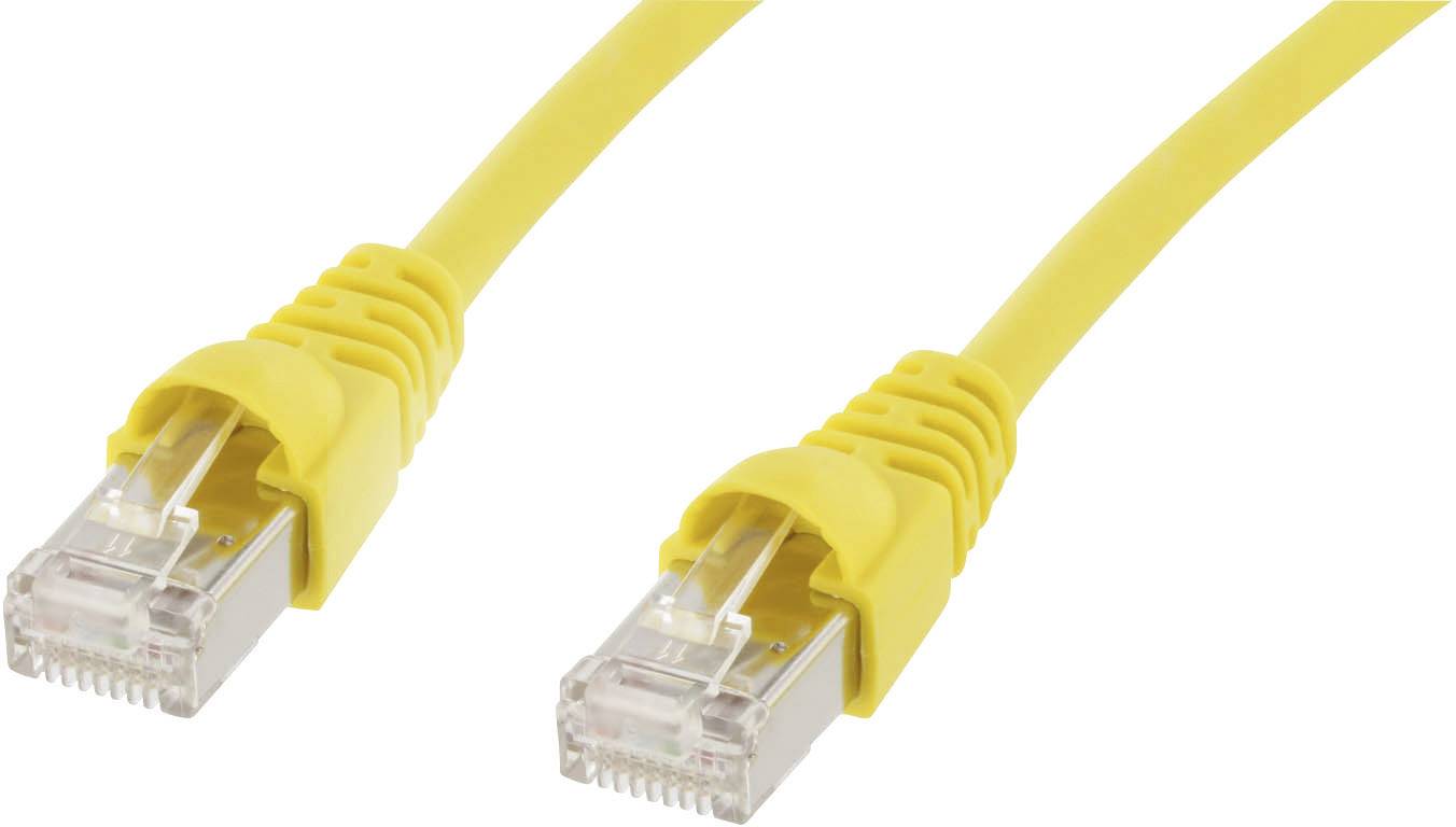 TG Patchkabel S-FTP 2m L00001A0088 FS500 MP8 LSZH gelb Cat6A 500MHz Iso EA