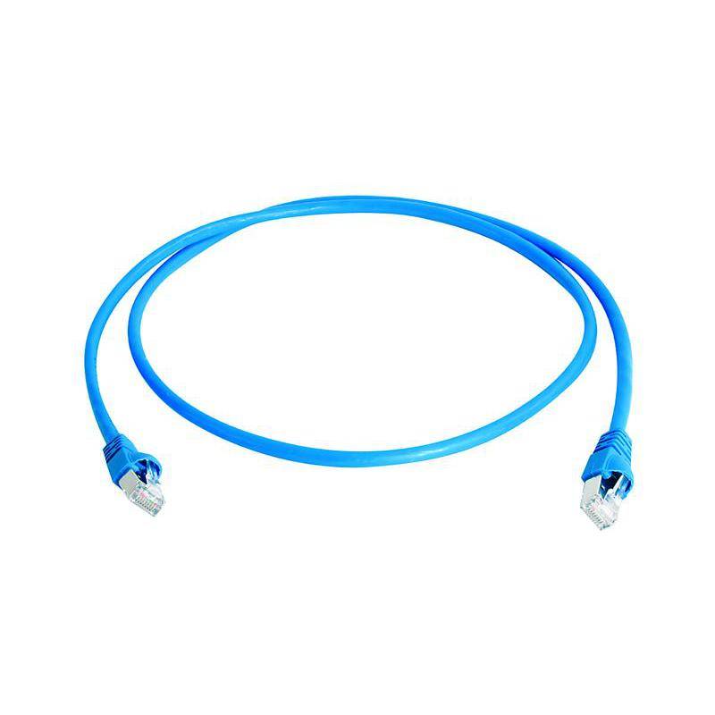 TG Patchkabel S-FTP 5m blau L00003A0058 FS500 MP8 LSZH Cat6A 500MHz Iso EA