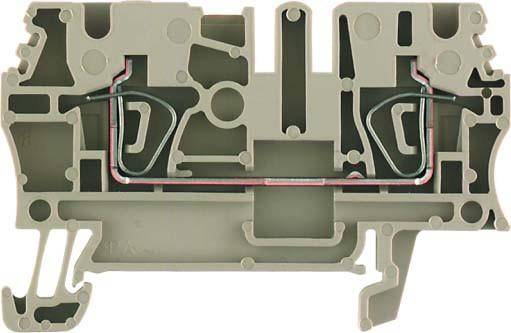 4008190077969 - Weidmüller ZDU 25 Durchgangsklemme Zugfederanschluss dbei 1608510000