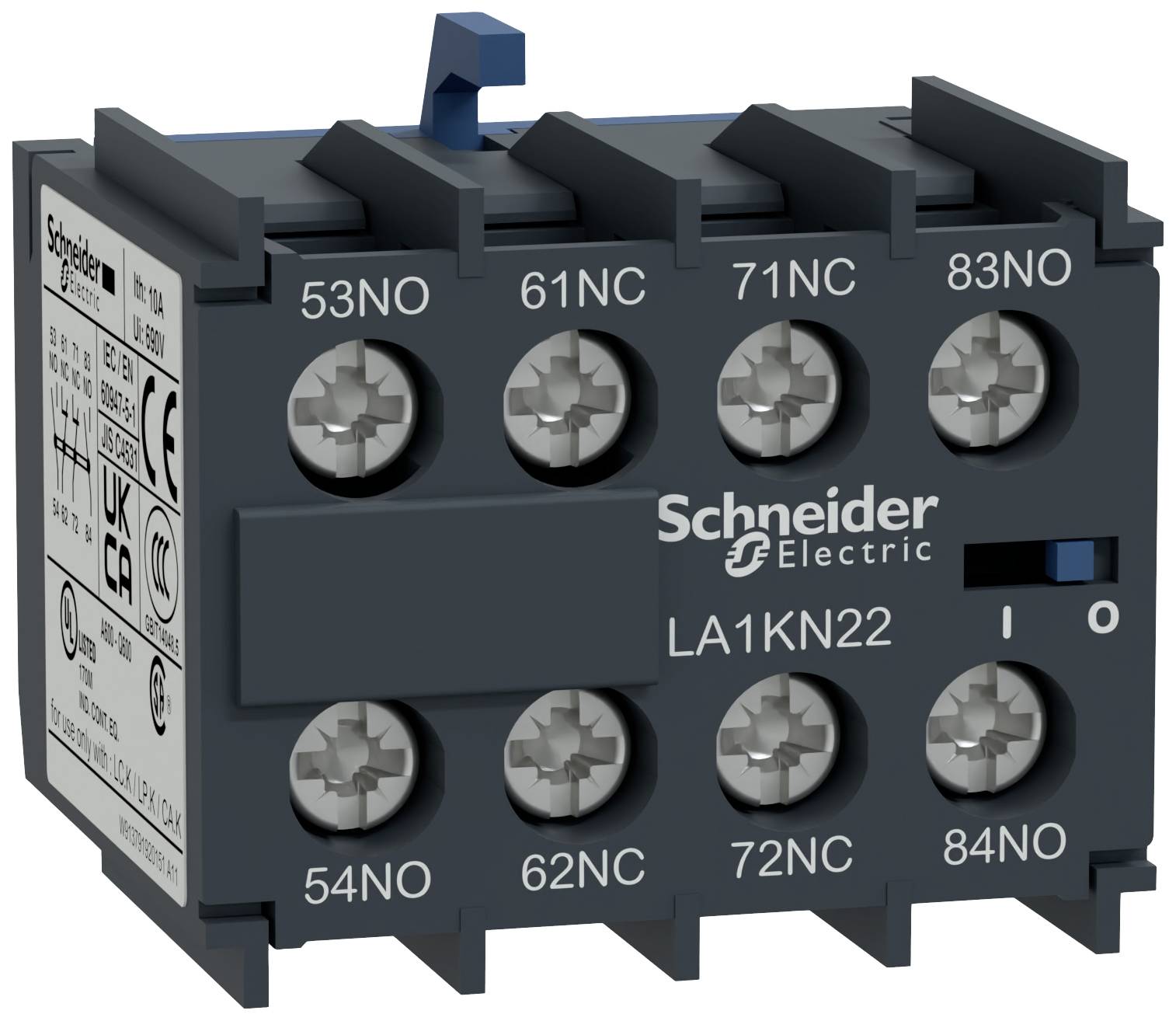 GS Hilfsschalterblock LA1KN22 C 2S 2OE Unverzögert 1.6/7