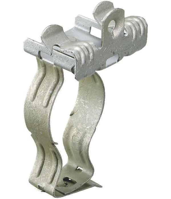 ERICO CADDY Klemme 8-14mm Flansch 20EM58 171950 Zinkbeschichtung