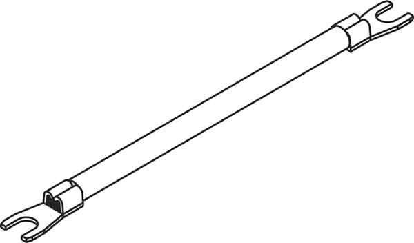 4025221051026 - Pollmann Verdrahtungsbrücke VB 10-265 G2 Gabel beidseitig 265mm 10qmm